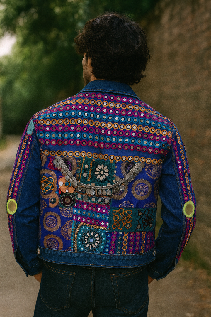 Nilgiri Banjara Patchwork Jacket Men