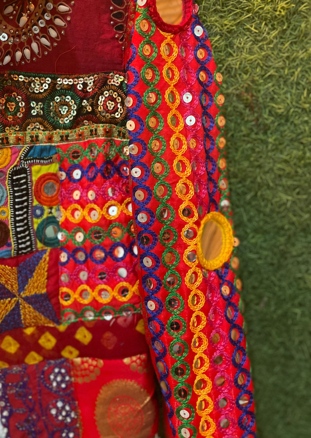 Lal Raag Embroidered Jacket Men