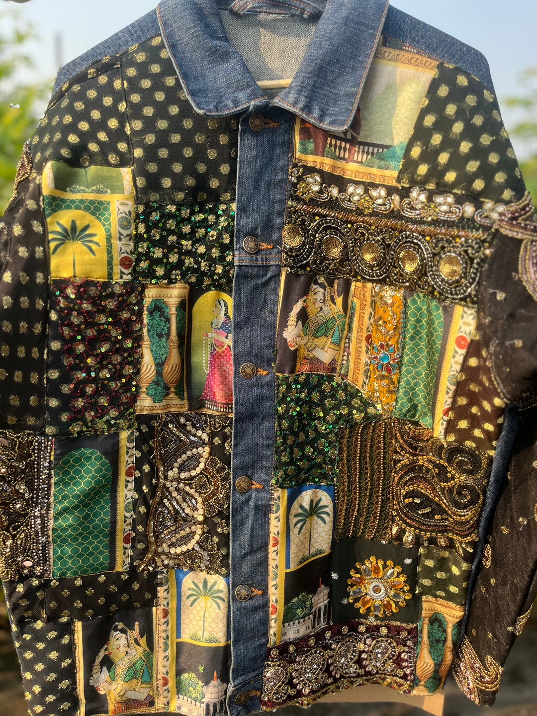 Mughal Maharaja Embroidered Heritage Jacket