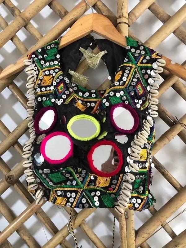 Backless blouse with embellishments - banjaratrail