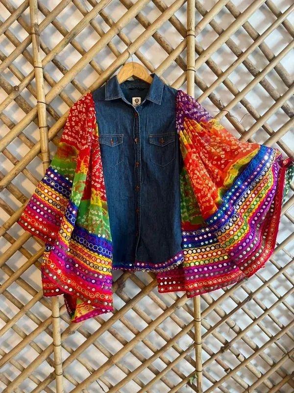 Butterfly Denim Shirt - banjaratrail