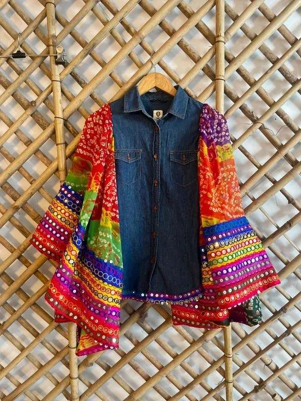 Butterfly Denim Shirt - banjaratrail