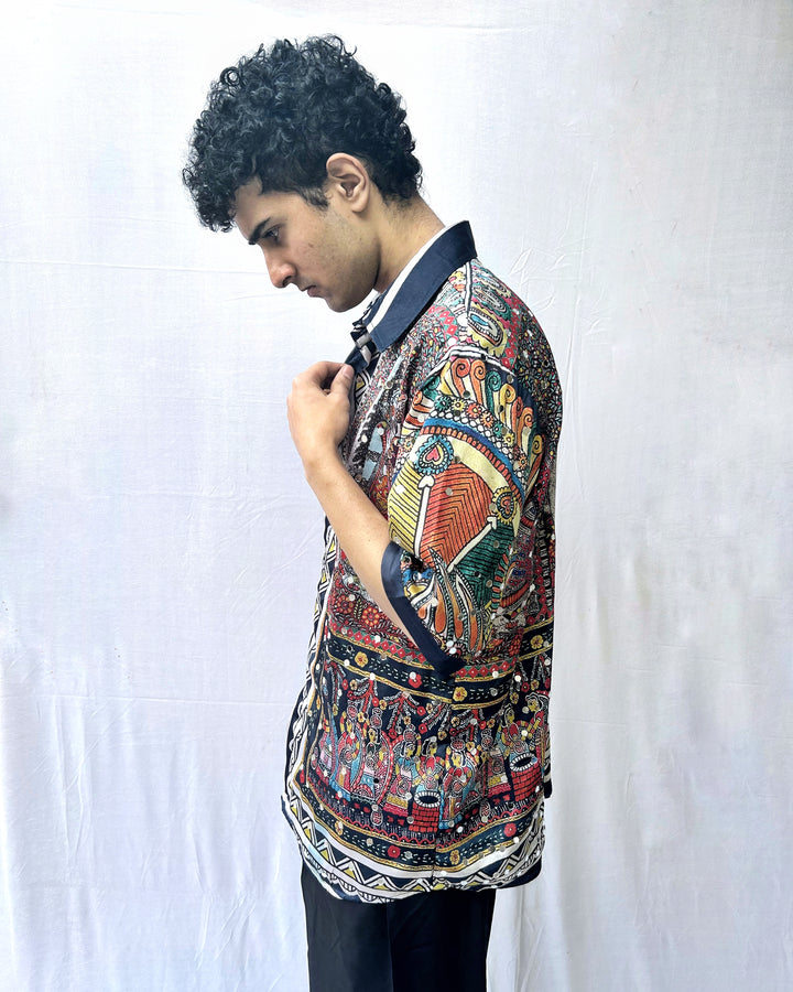 Madhubani Legacy Art Shirt
