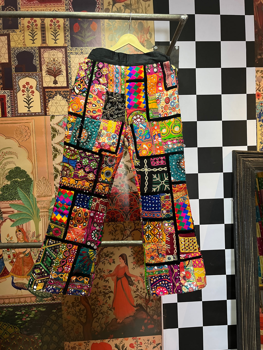 Banjara Kaleido Patchwork Flared Pants