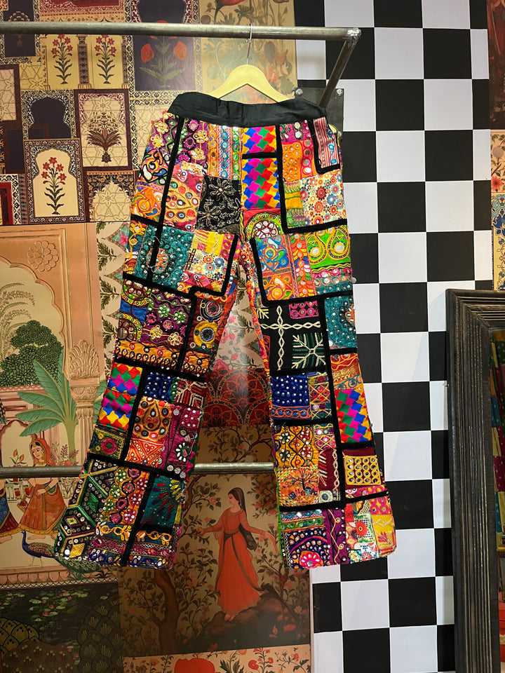 Banjara Kaleido Patchwork Flared Pants
