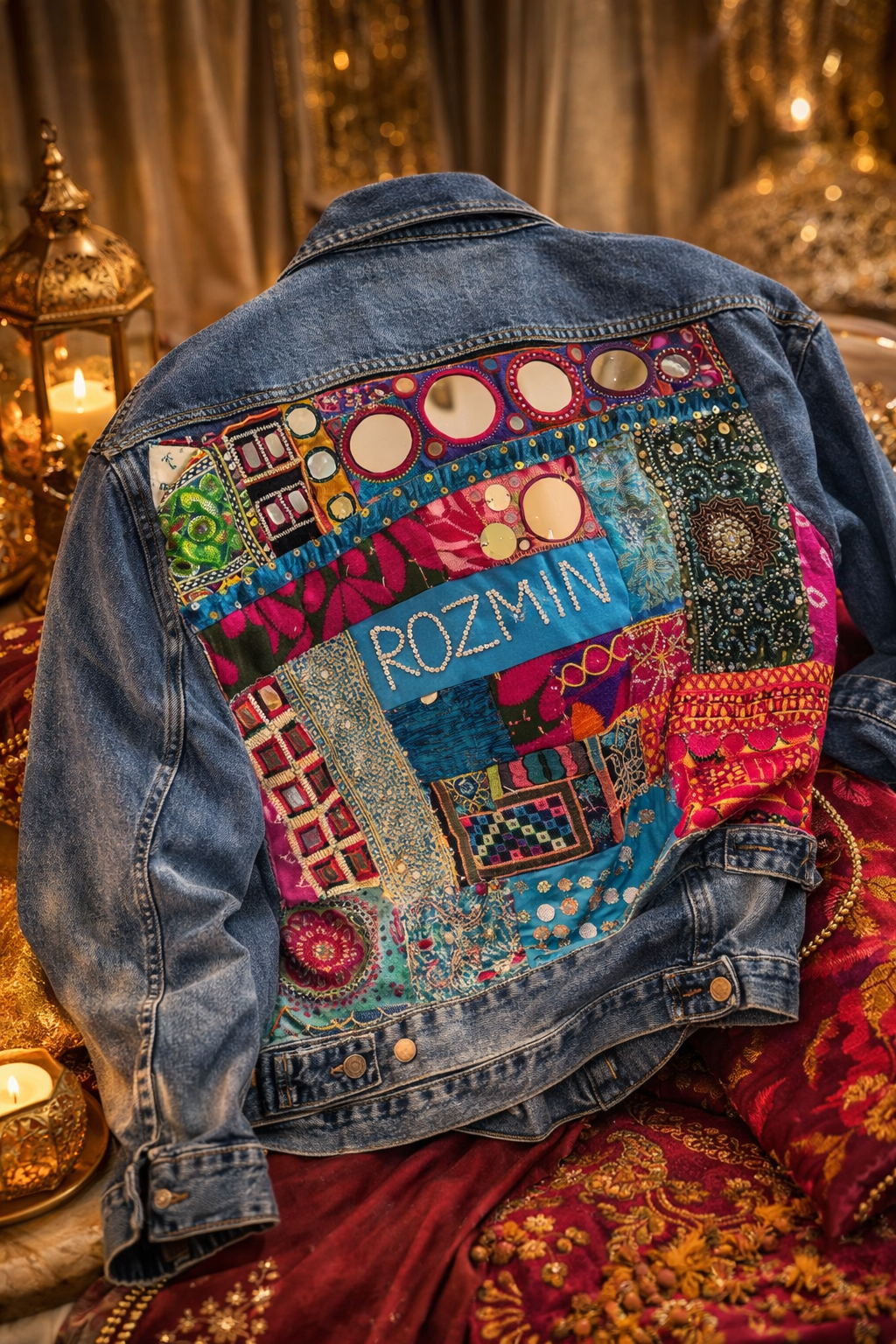 Custom Embellished Name Jacket