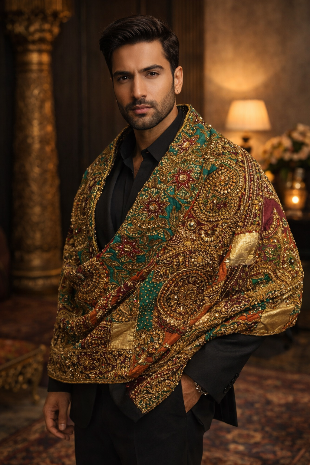 Baadshah Embellished Shawl