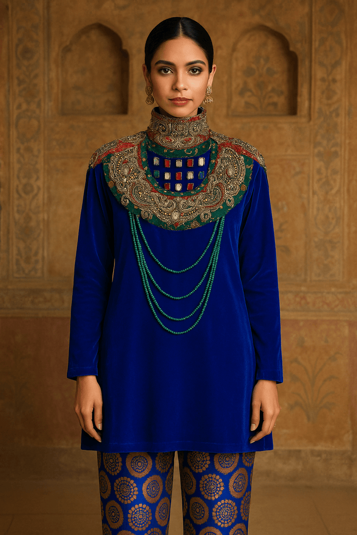 RIYASAT-Embellished set - banjaratrail