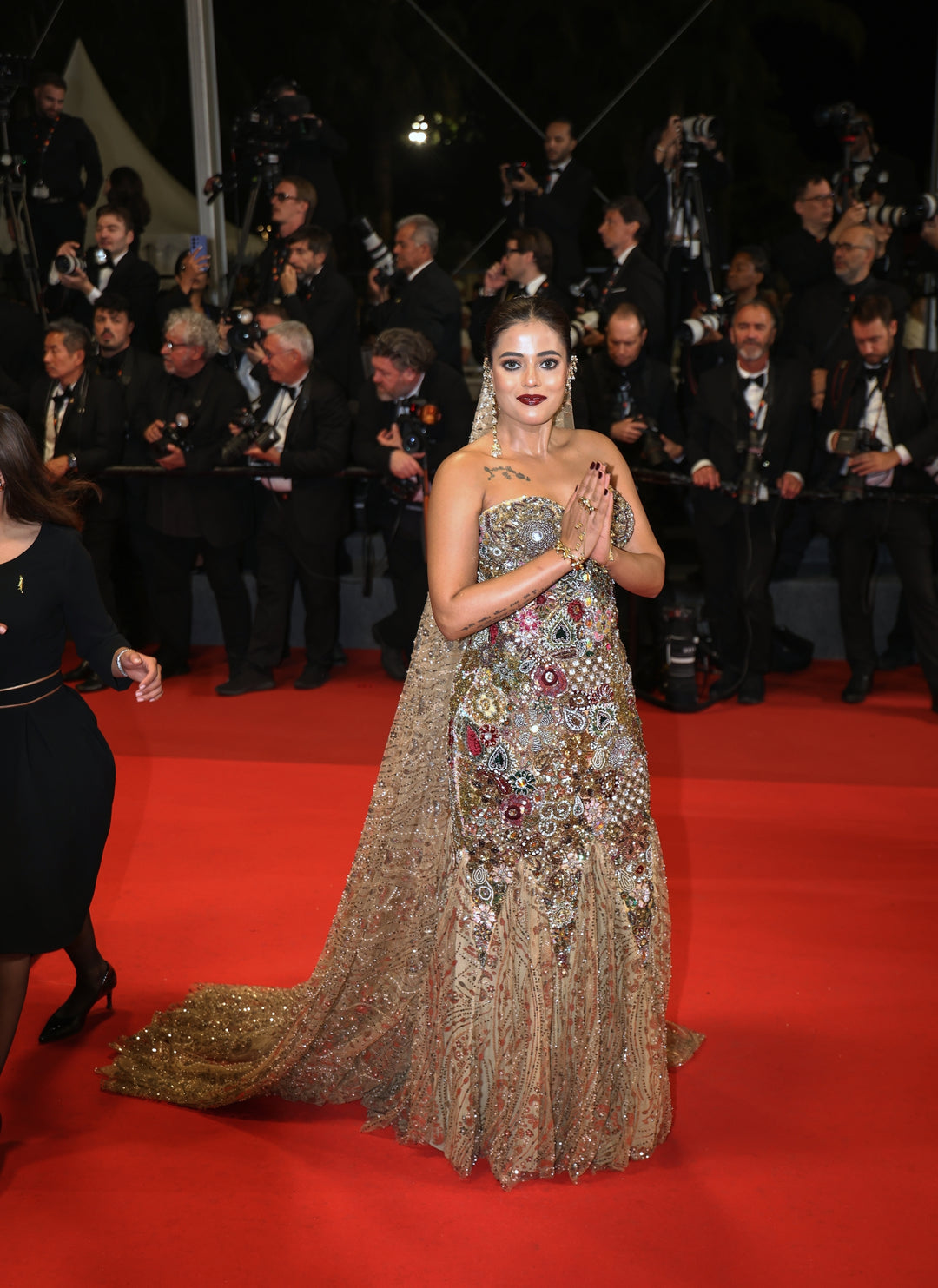 The Maharani Cascade Gown