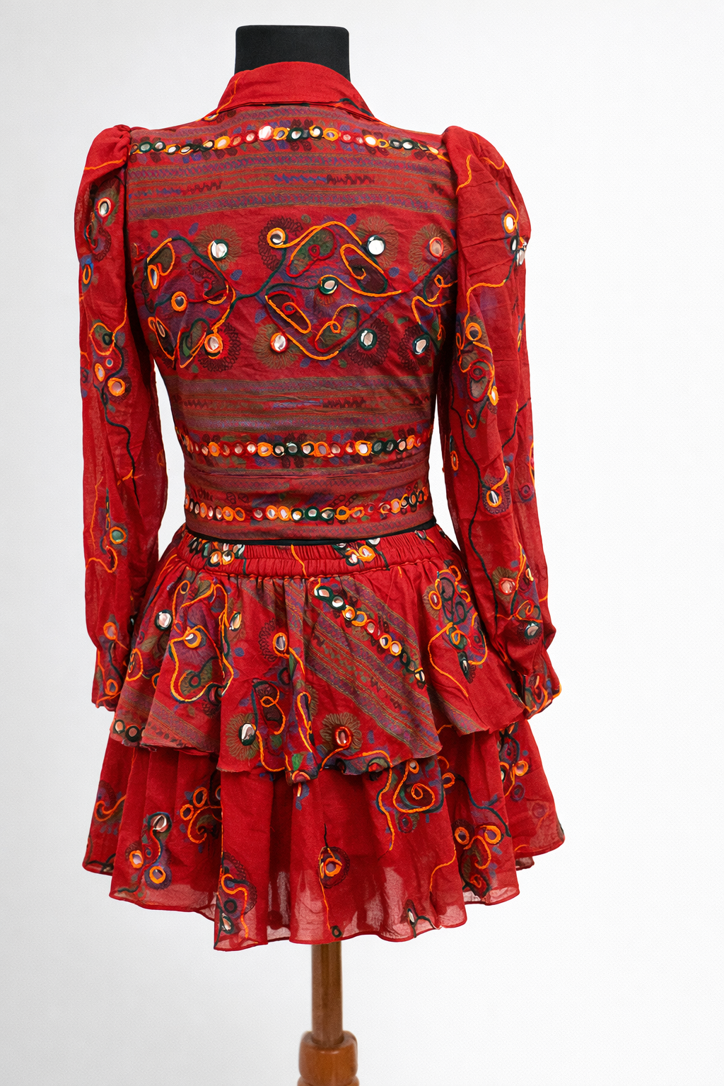 Laal Leher Co-ord Set