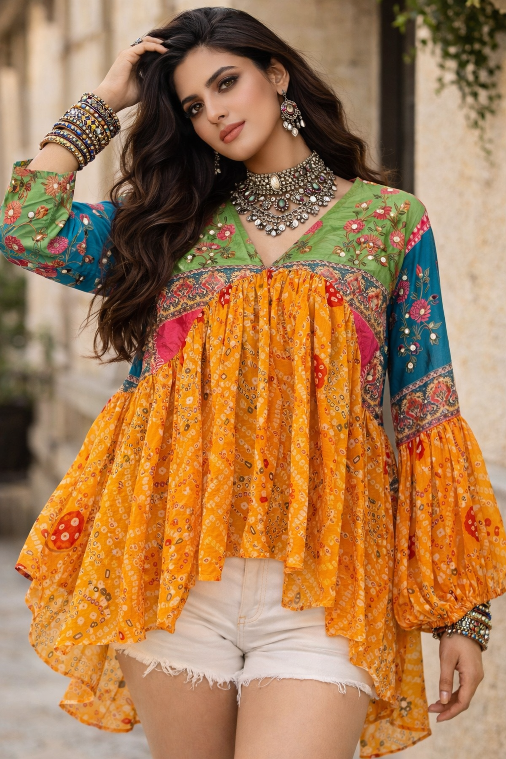 Garba Grace - Fusion Top