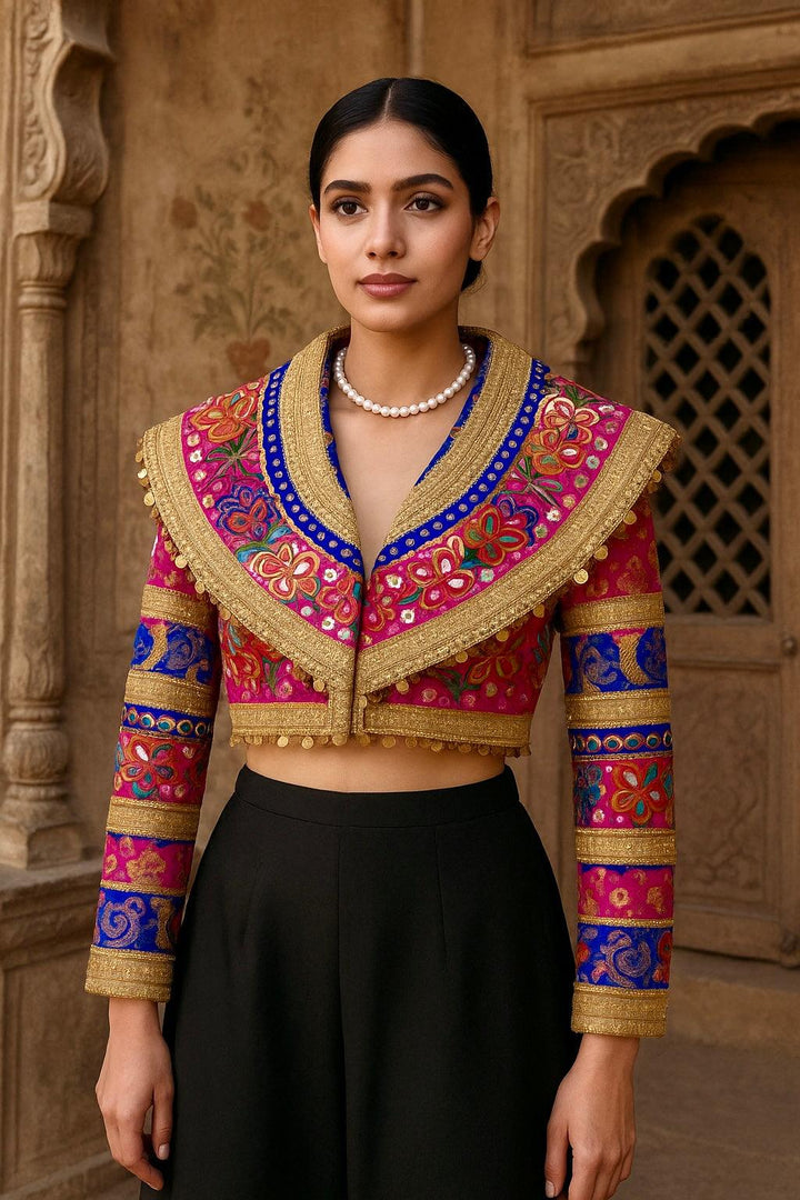 High fashion cropped jacket - banjaratrail