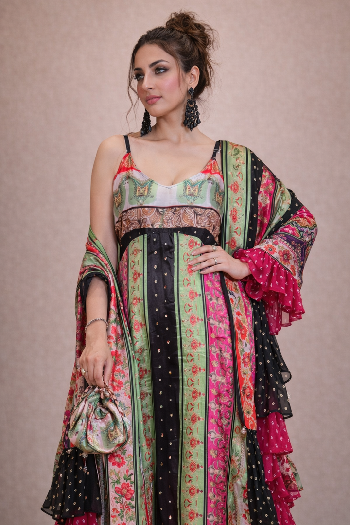 Feriha Ruffle Dress Set