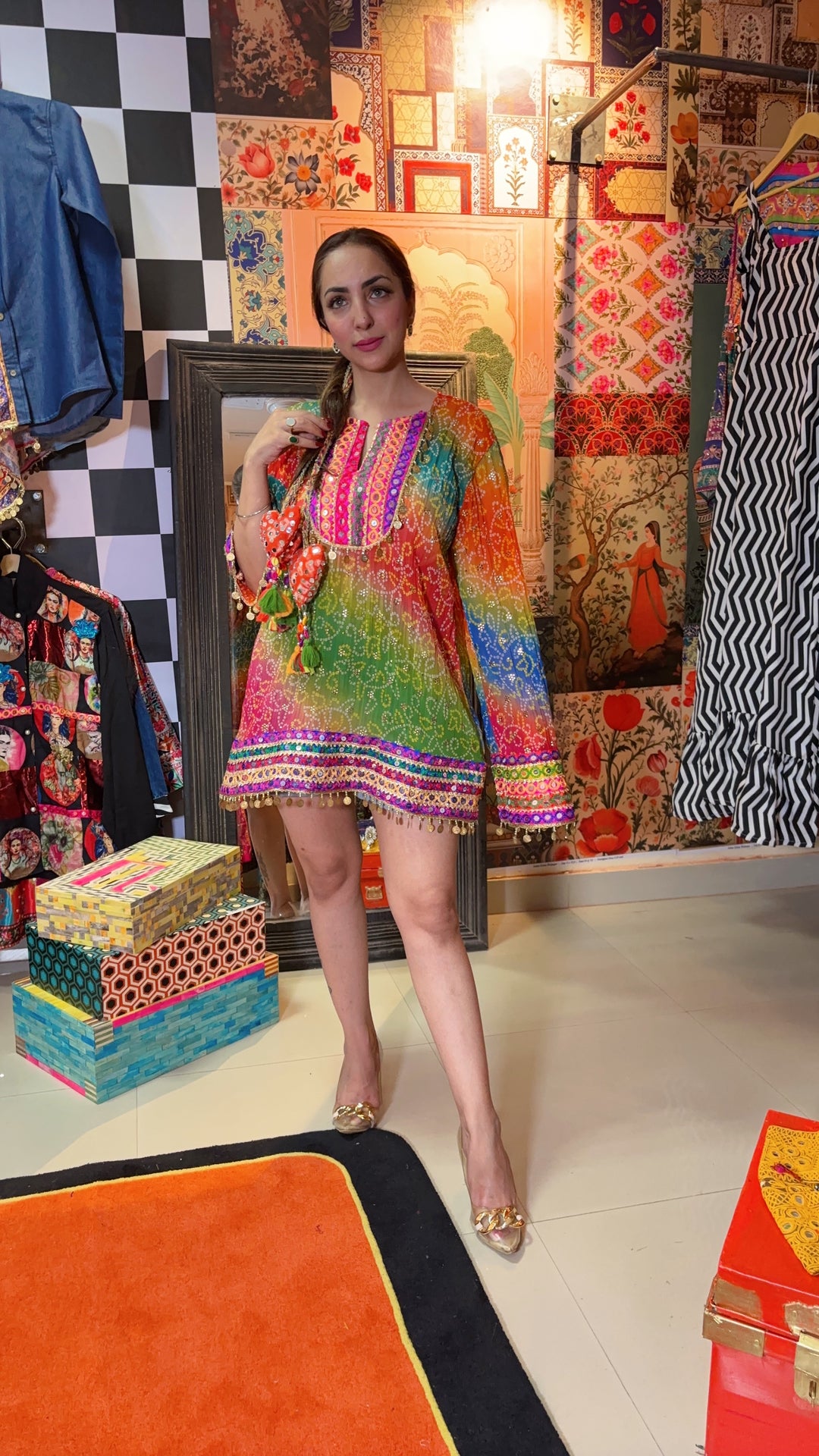 Rang Riwaayat Short dress/kurti - banjaratrail