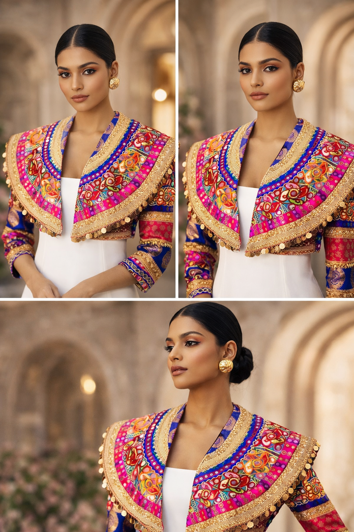 High Fashion Cropped Jacket