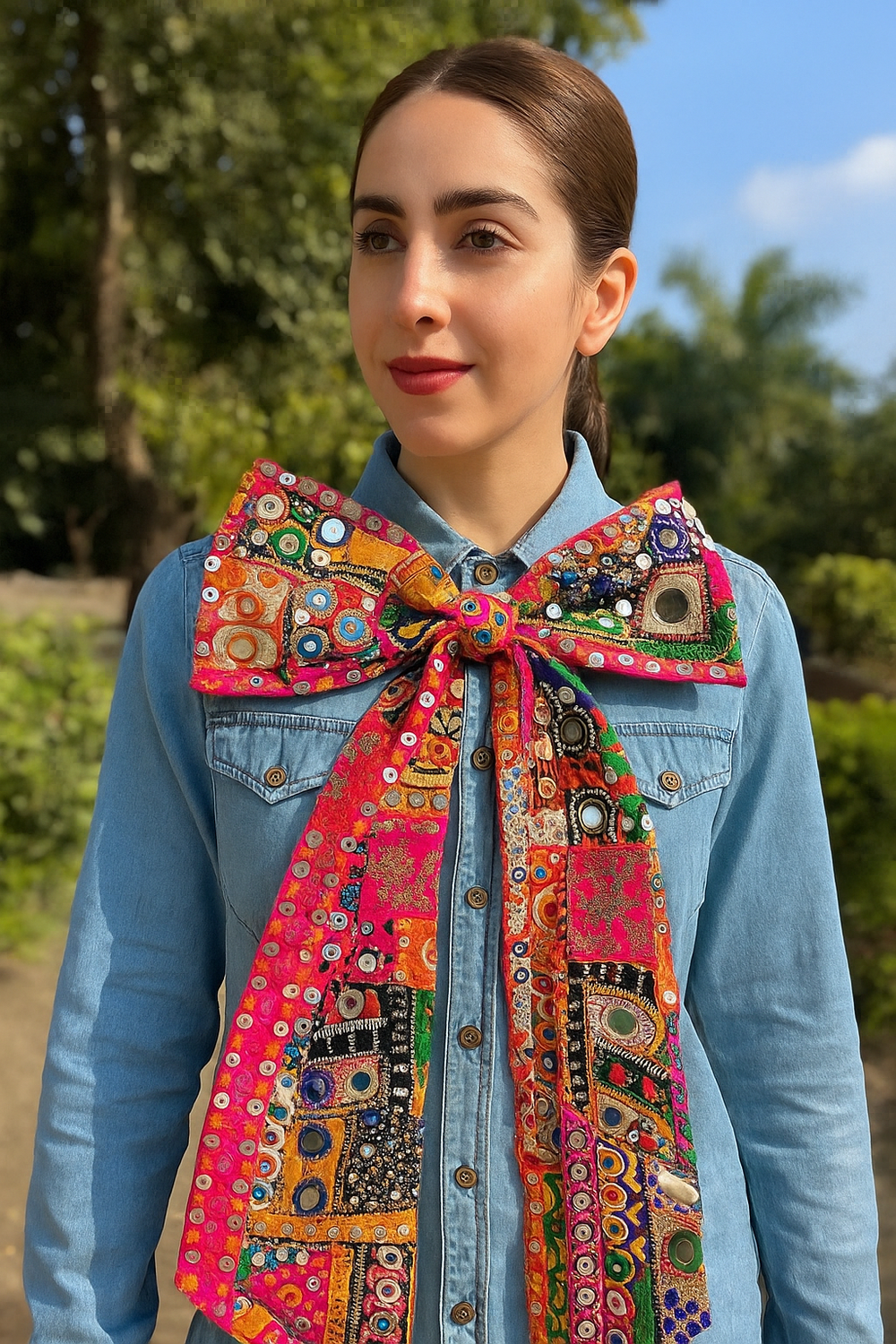 Banjara bow shirt - banjaratrail