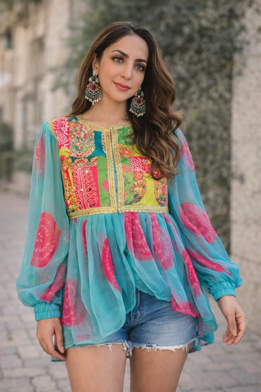 Glow Up Fusion Boho Top