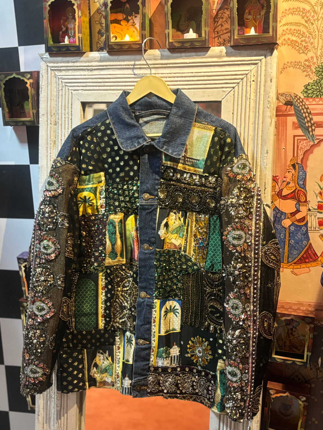 Mughal Maharaja Embroidered Heritage Jacket