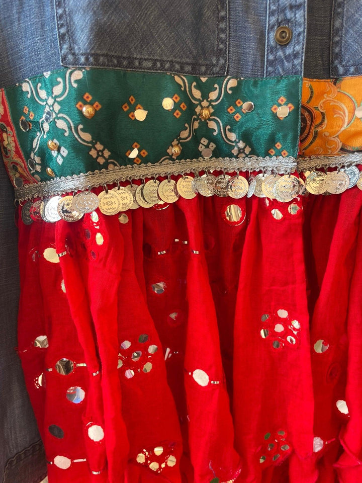 Fusion Vibes Denim Shirt