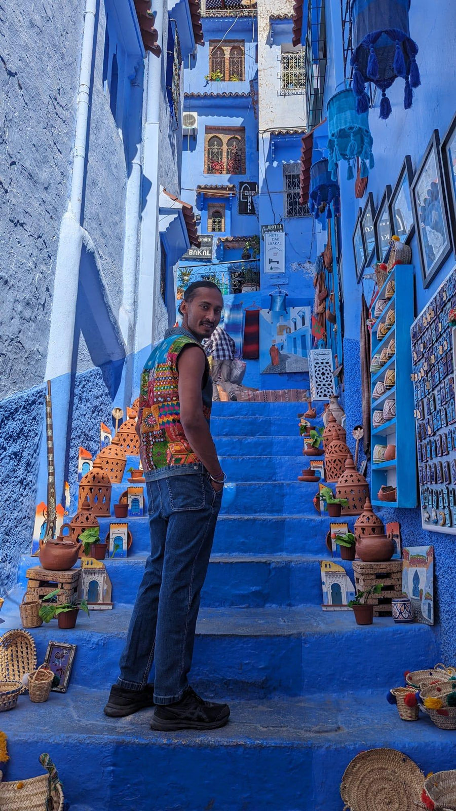 Men - sleeveless Banjara jacket - banjaratrail