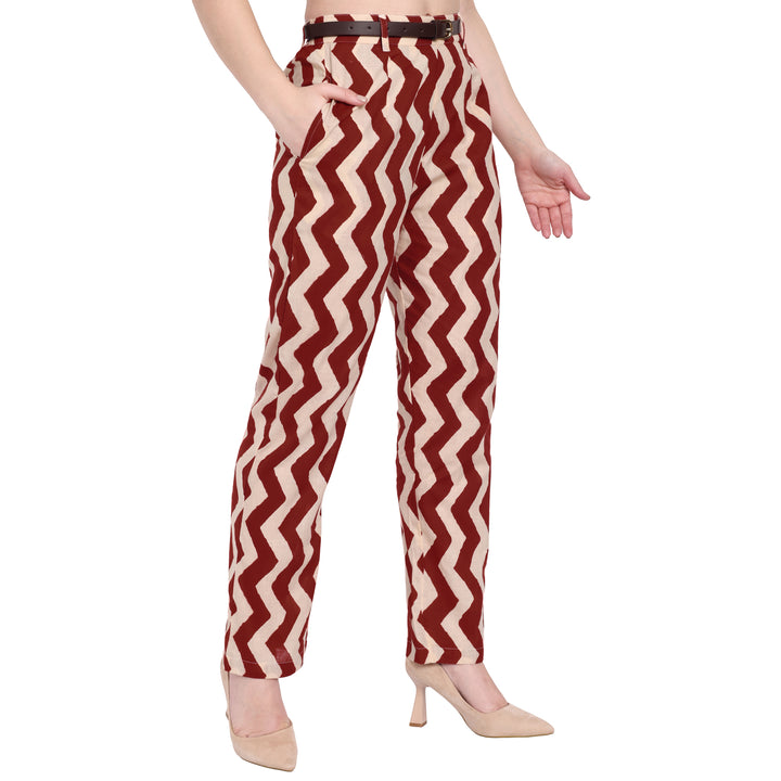 'Suits & Sass' Pants in Cotton