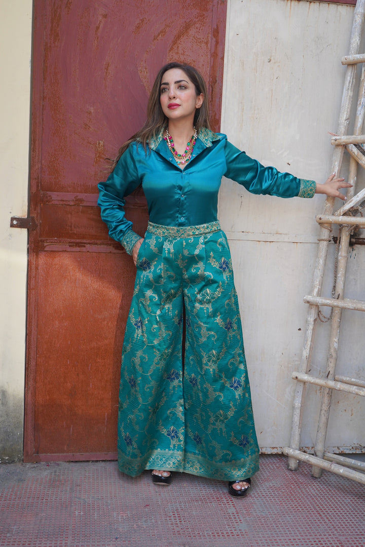 Banarasi Bliss - Pants & Shirt Set