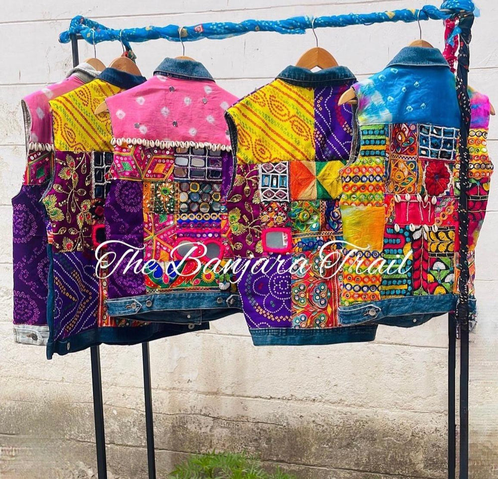 Men - sleeveless Banjara jacket - banjaratrail