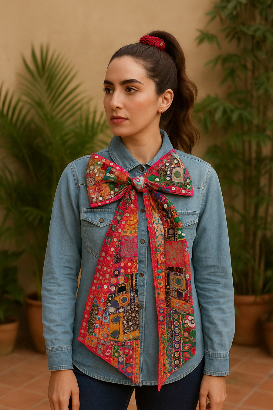 Banjara bow shirt - banjaratrail