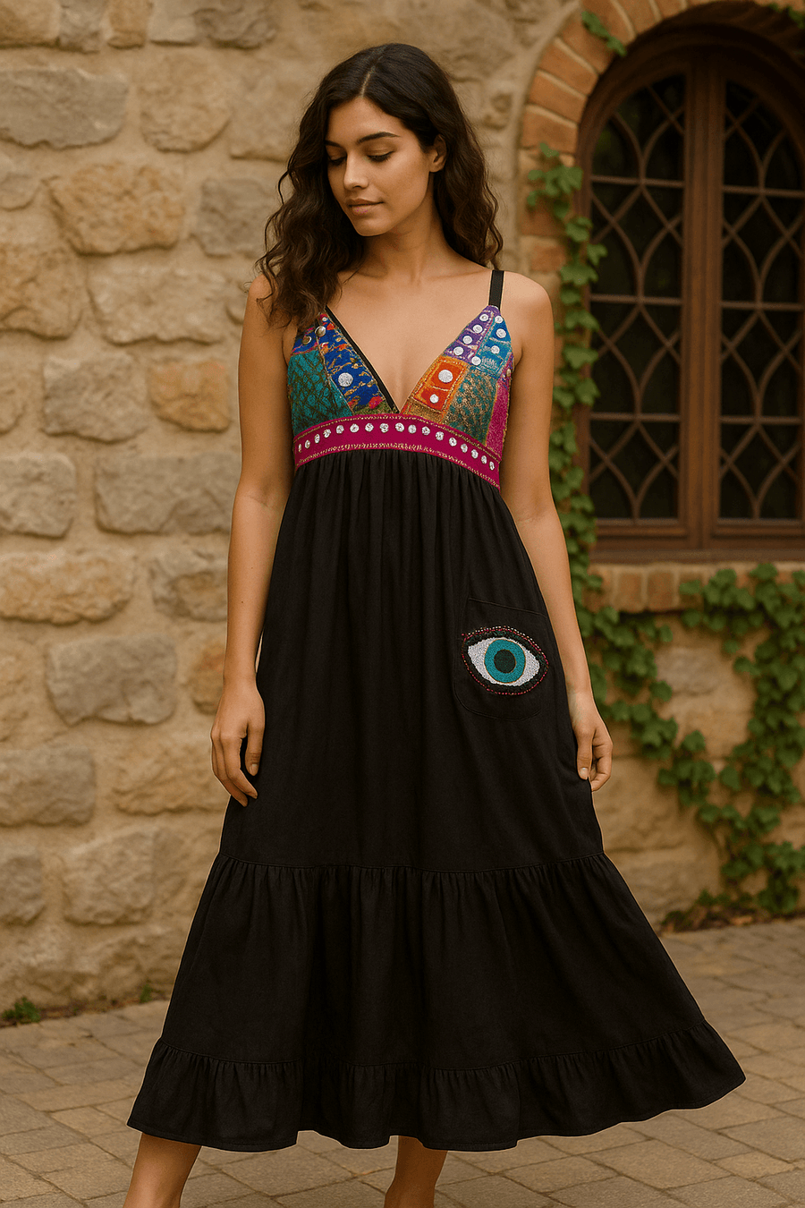 Uff Teri Nazar- maxi dress - banjaratrail