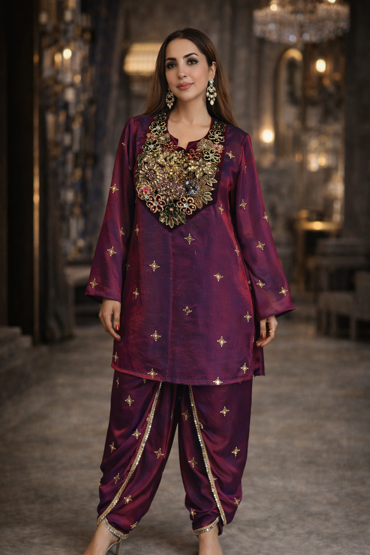 Fiza- Embellished Patiala Set