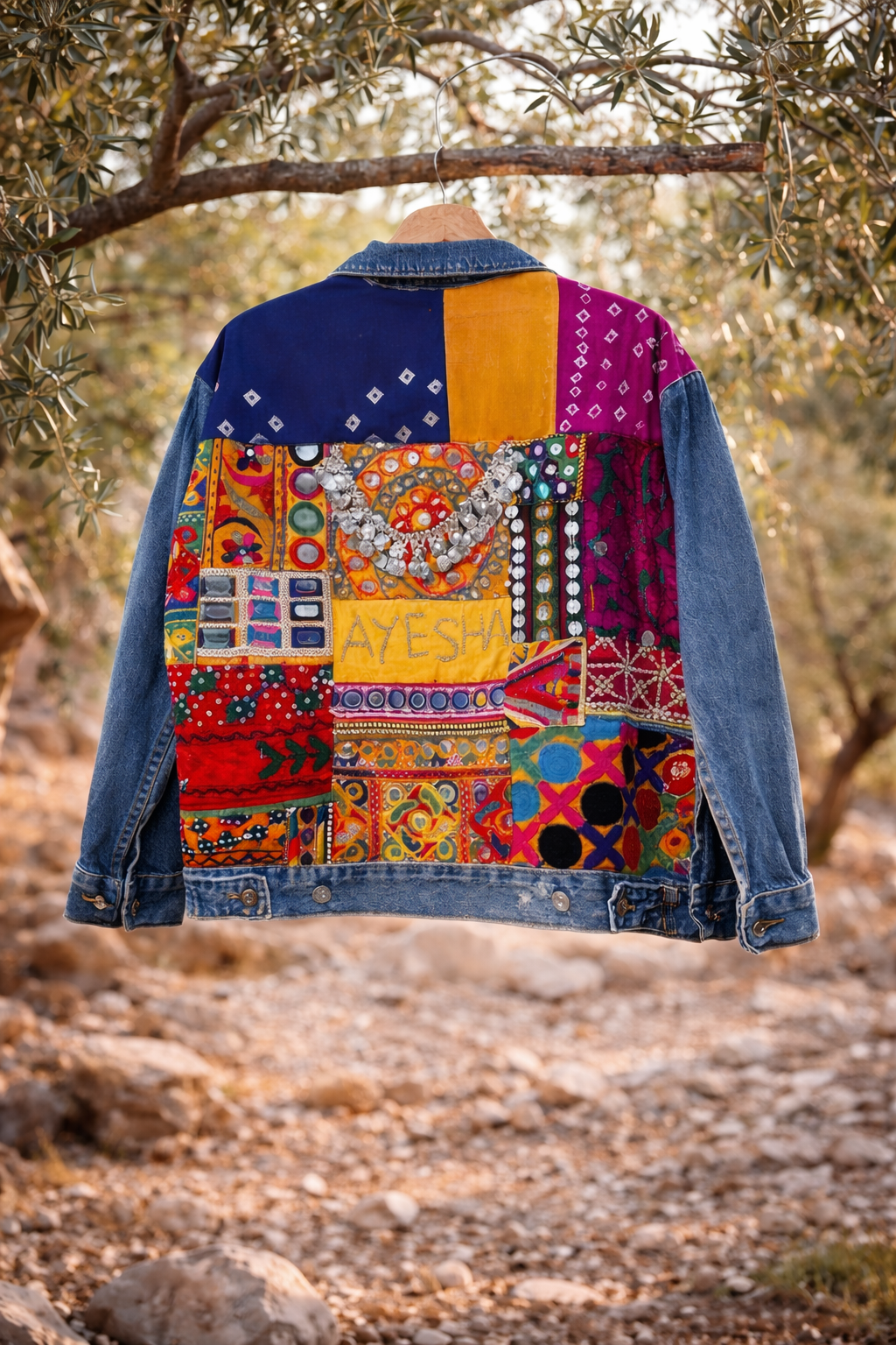 Custom Embellished Name Jacket