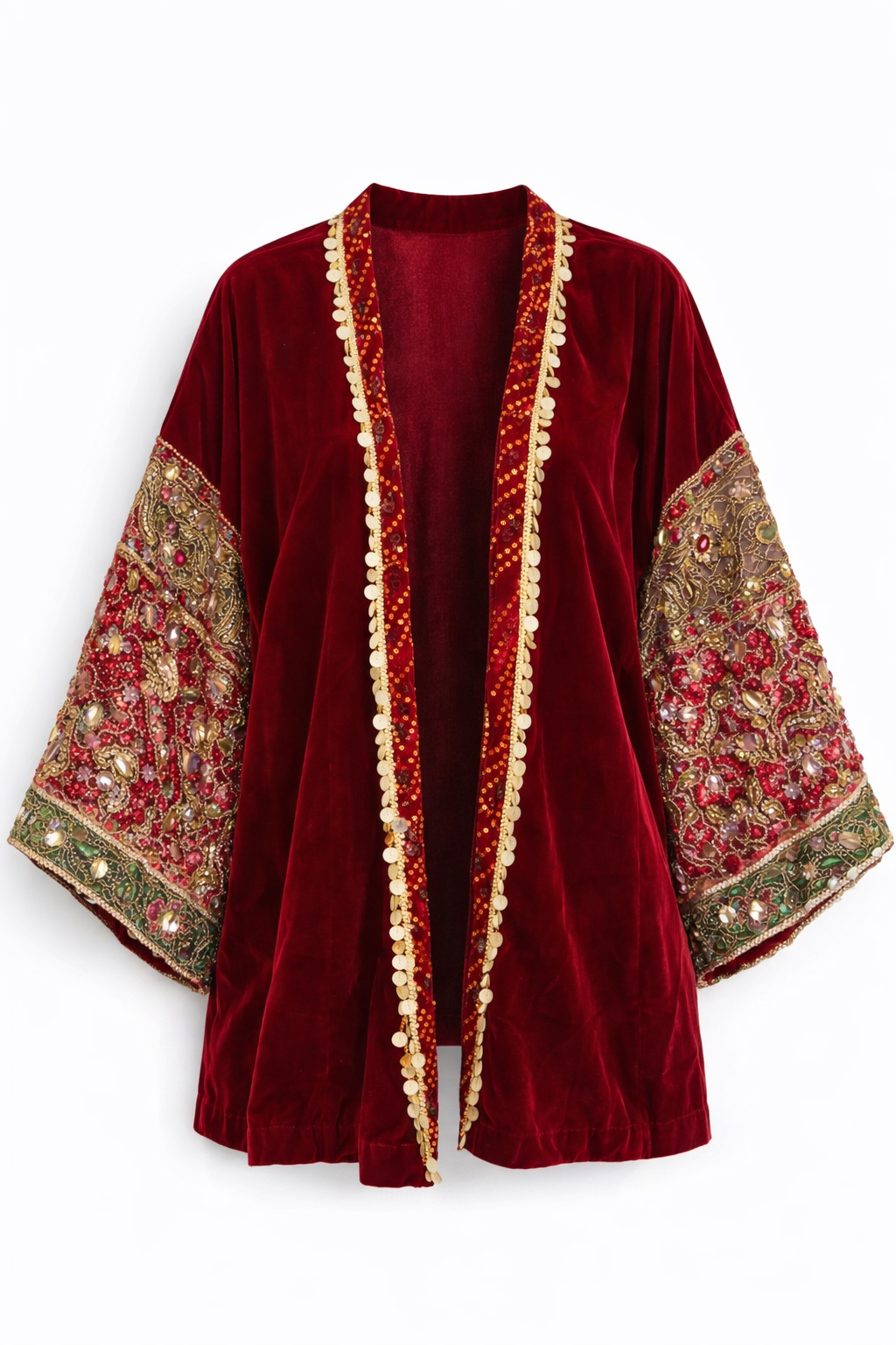 Qila Velvet Kimono
