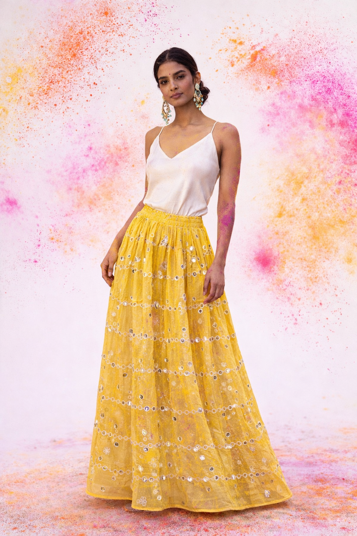 Mehr Mirror Work Skirts