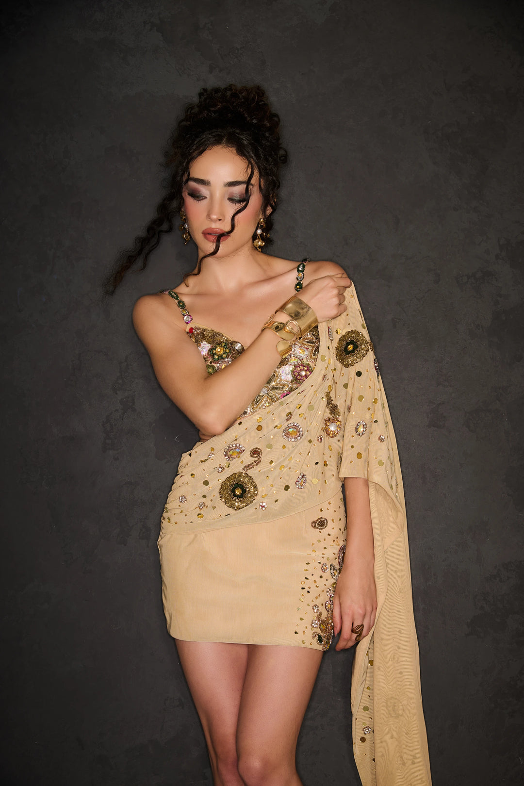 The Bare Saree