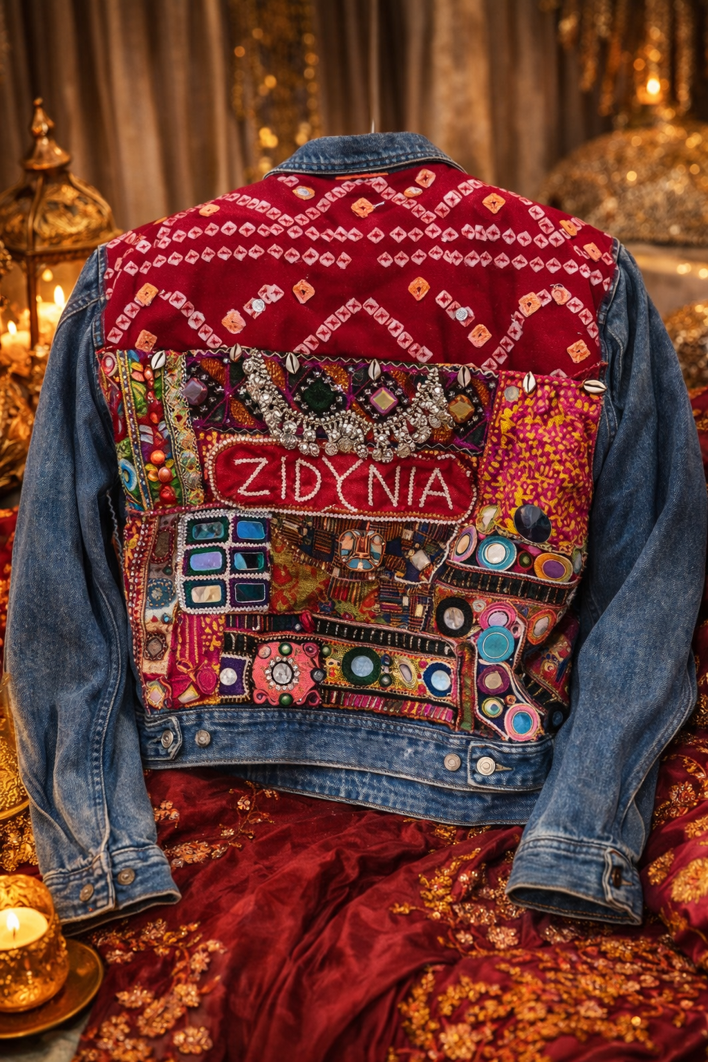 Custom Embellished Name Jacket