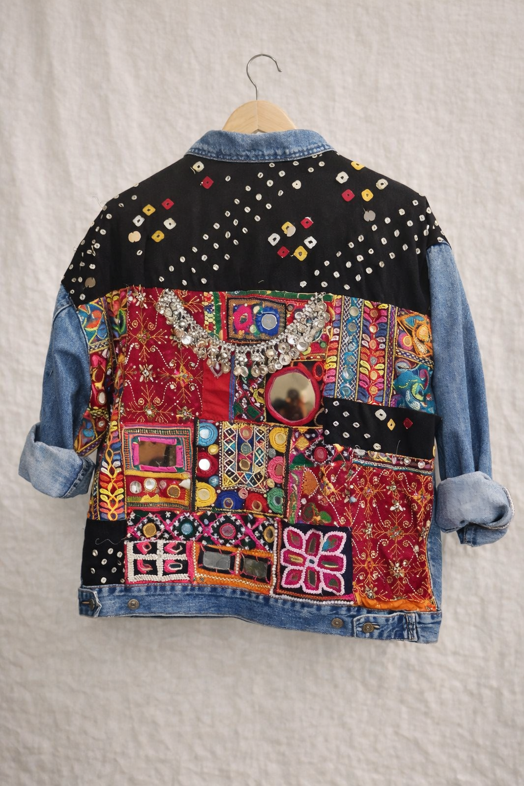 Black Bandhej Jacket