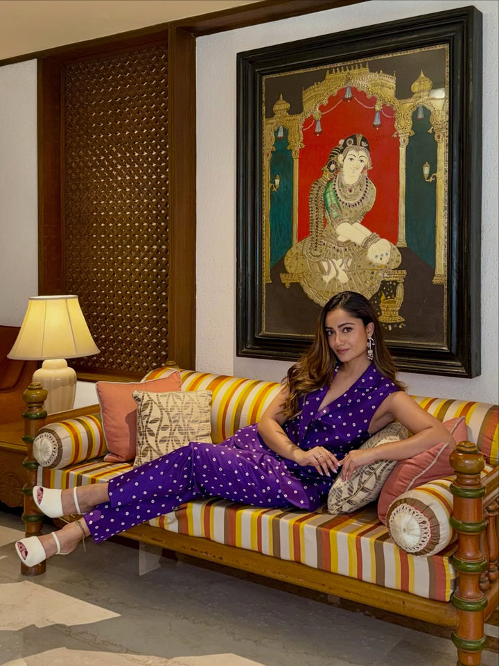 Bandhani Power Suit