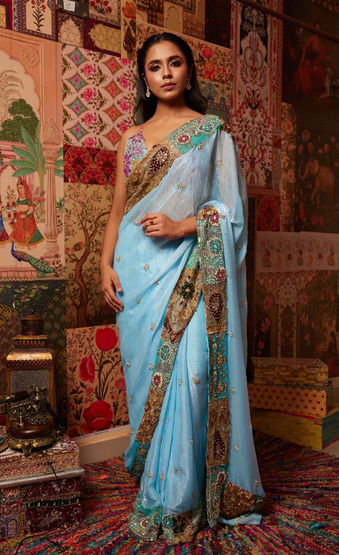 Noorani Handcrafted Saree