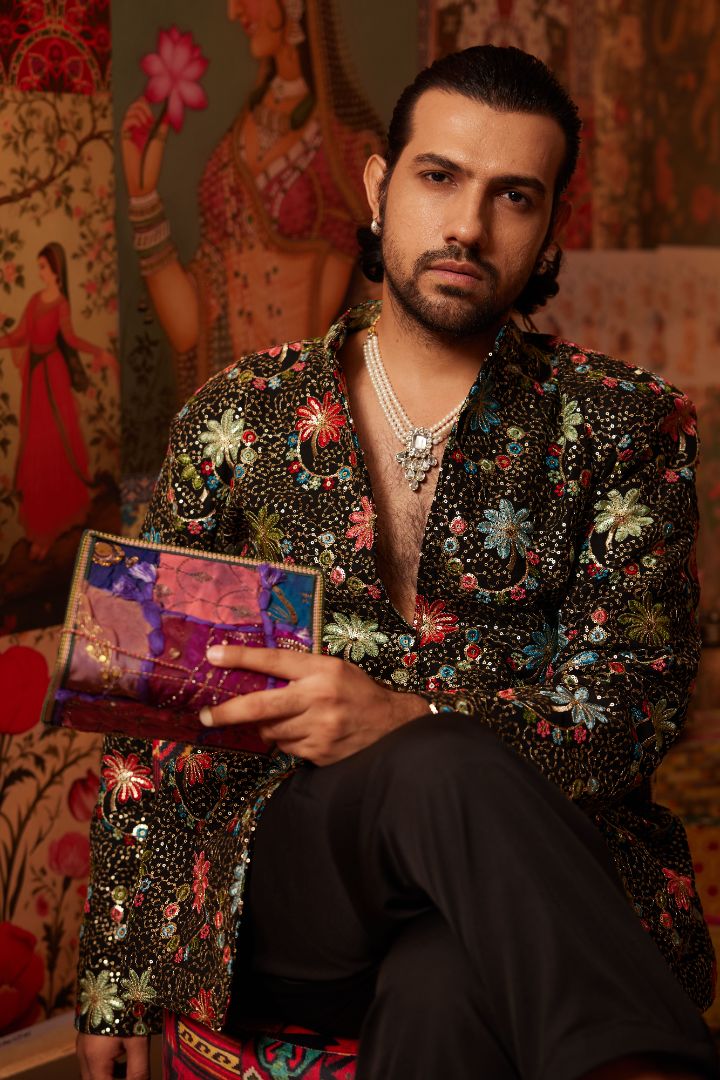 Noor Kurta  and pants set– Black