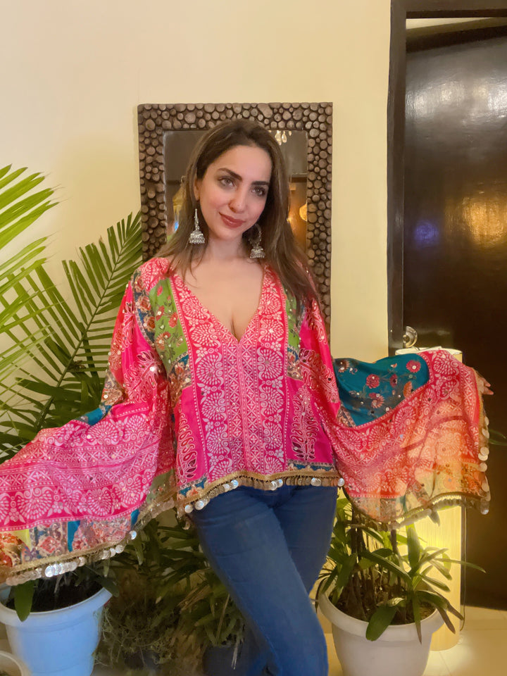 Gulabi Fusion Top