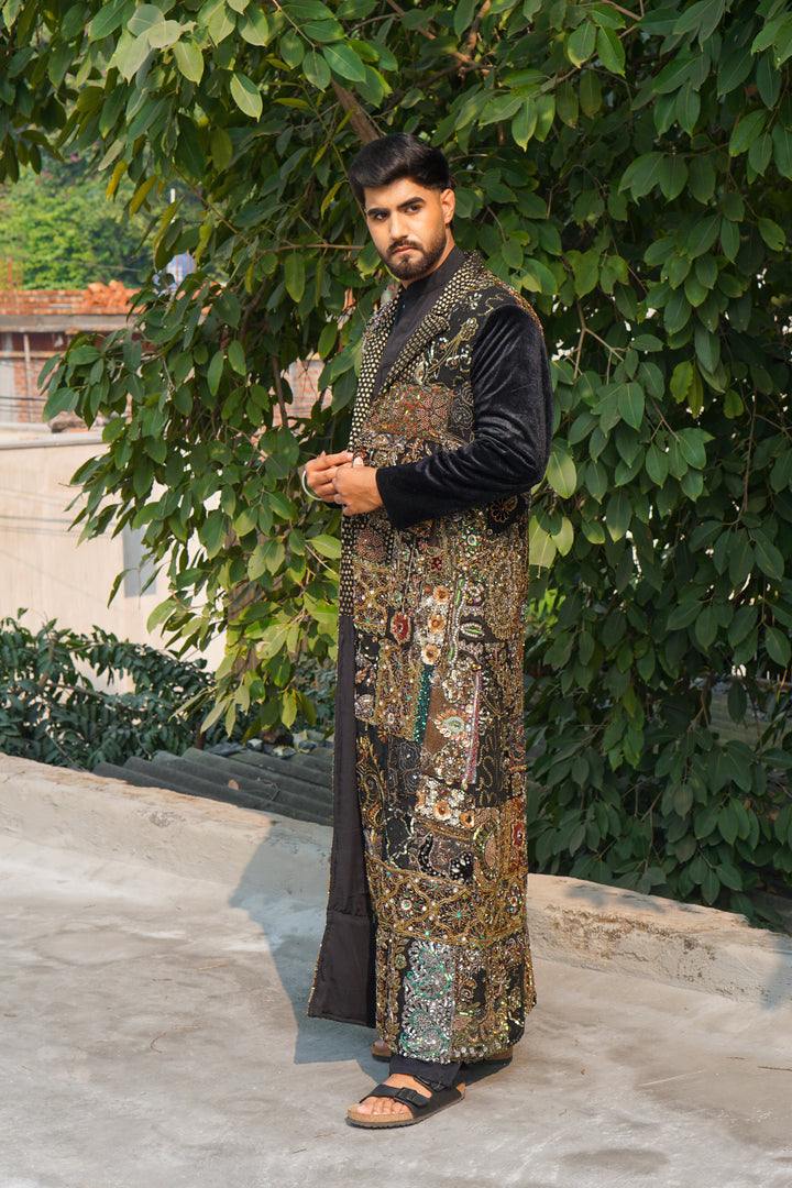 Sultan-E-Noor Regal Heritage Sherwani Coat