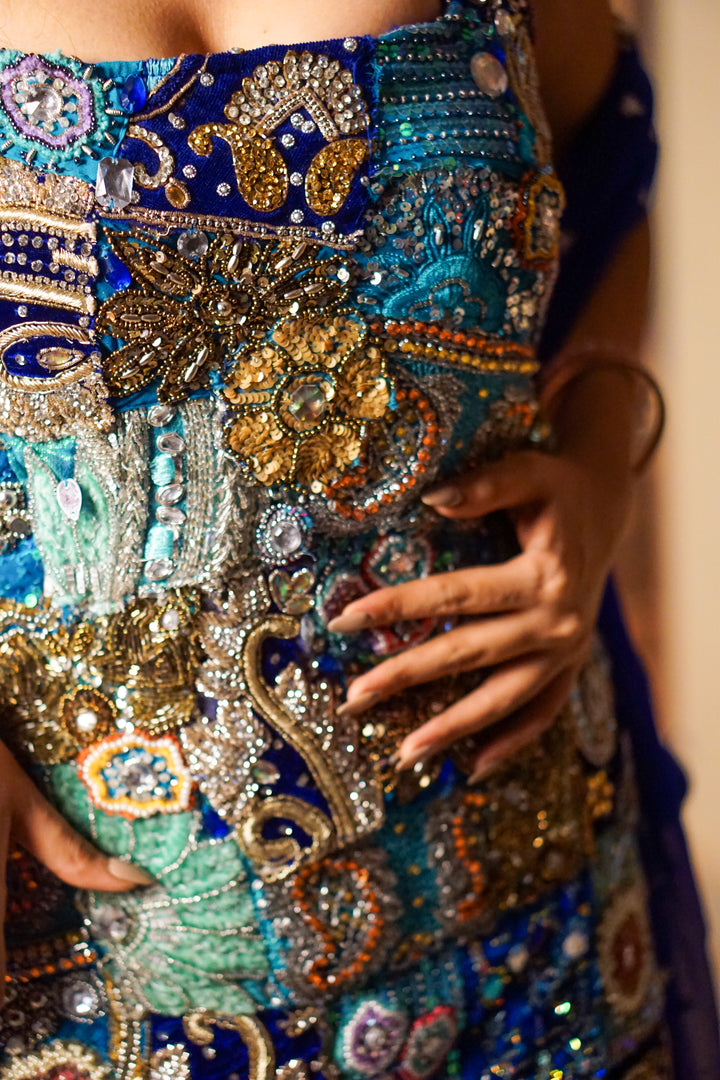 Khwaab Suit Set - Blue