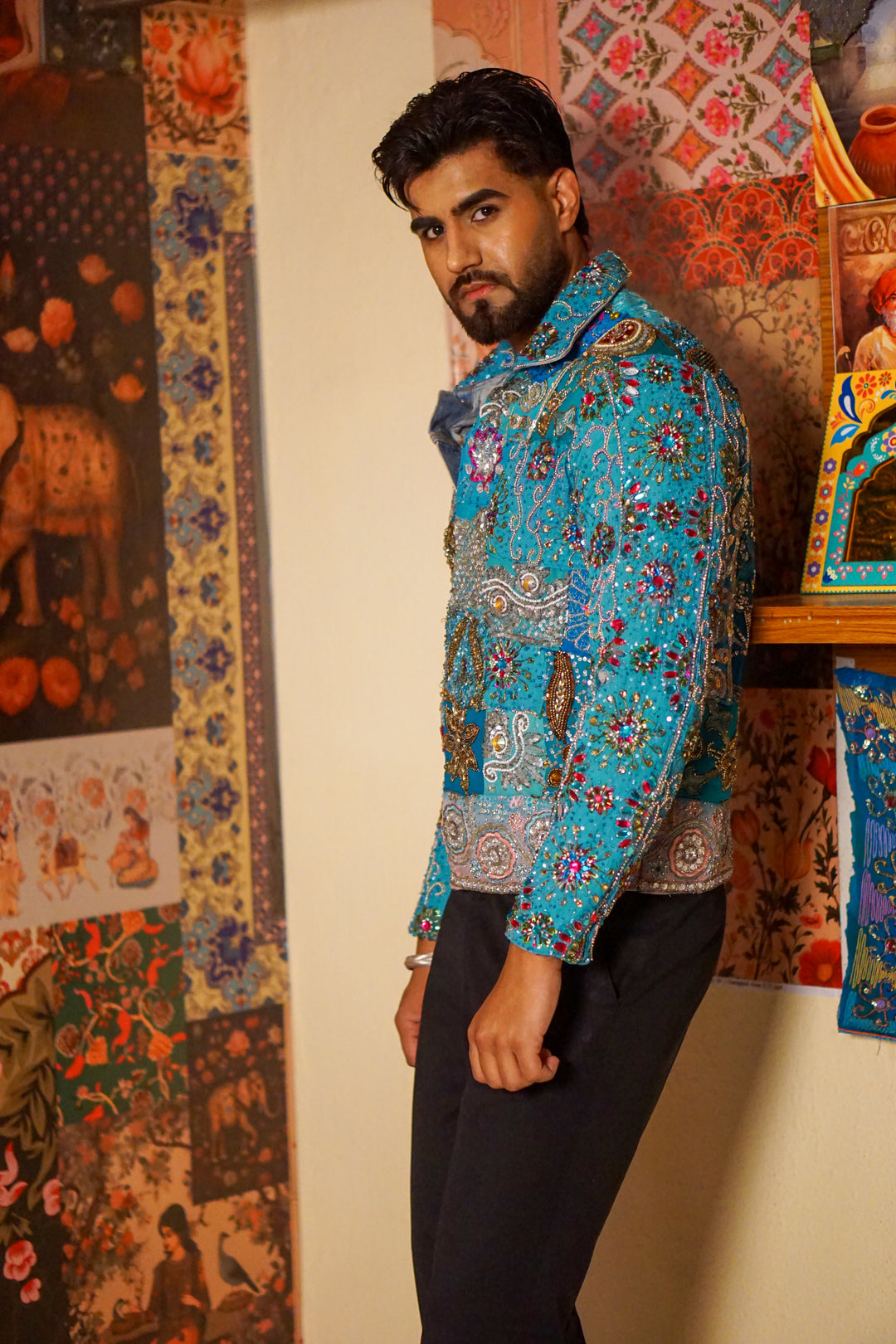 Zar-e-Firoza Regal Embellished  Jacket