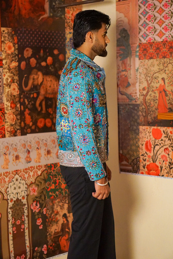 Zar-e-Firoza Regal Embellished  Jacket