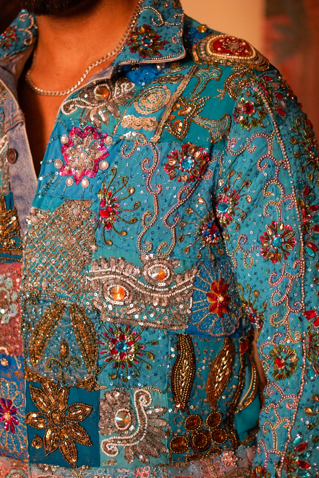 Zar-e-Firoza Regal Embellished  Jacket