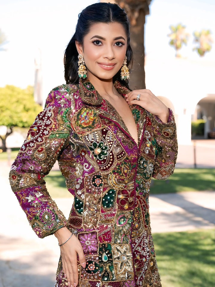 Bella The Embellished Blazer Dress