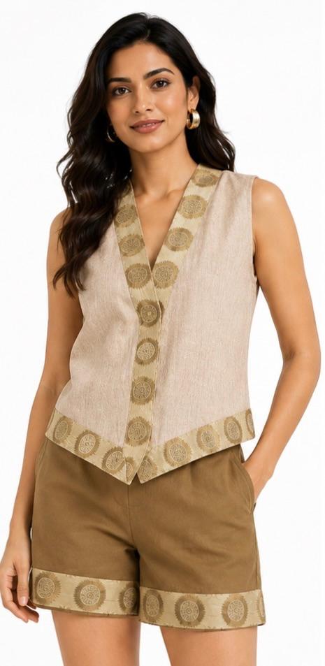 Desert Heritage Waistcoat & Shorts Set