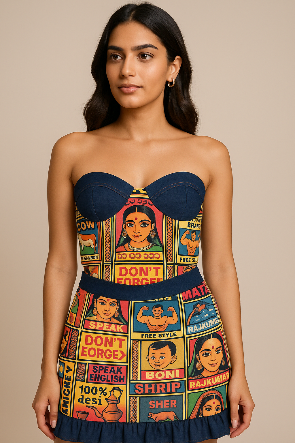 Indie Pop Bustier Set