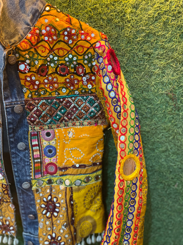Basanti Banjara Patchwork Jacket Men