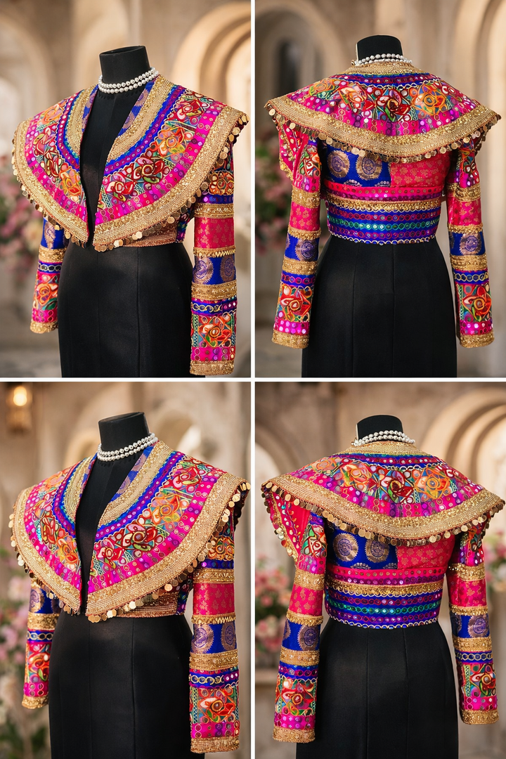 High Fashion Cropped Jacket